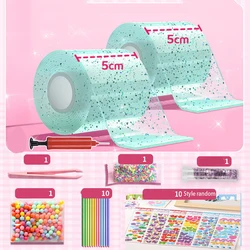 PET Nano Glue Double-Sided Bubble Tape (2roll sets)