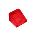 Transparent red