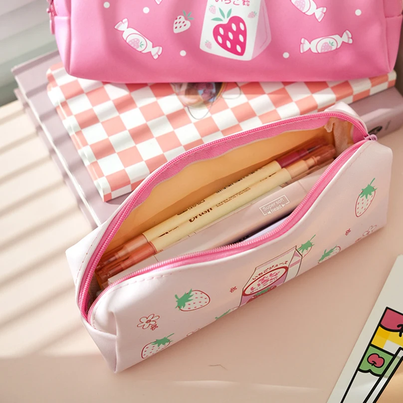 Pencil Cases For Girls Trousse Scolaire Pencil Pouch Korean