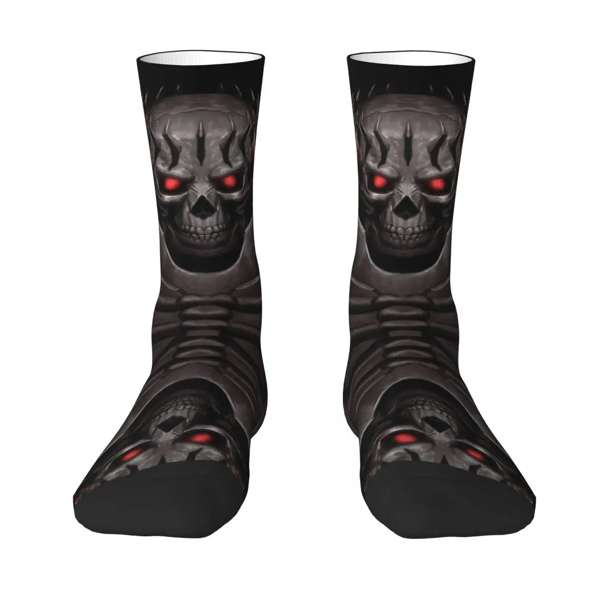 

Skulls Of Knight Berserk Classic 2 Color contrast socks Knapsack Compression Socks Graphic Graphic Vintage Skull Knight Stocking