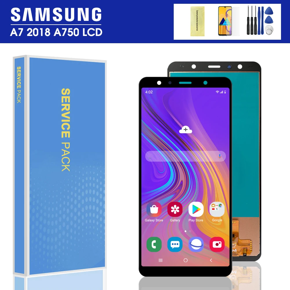 Test A750 Lcd For Samsung Galaxy A7 