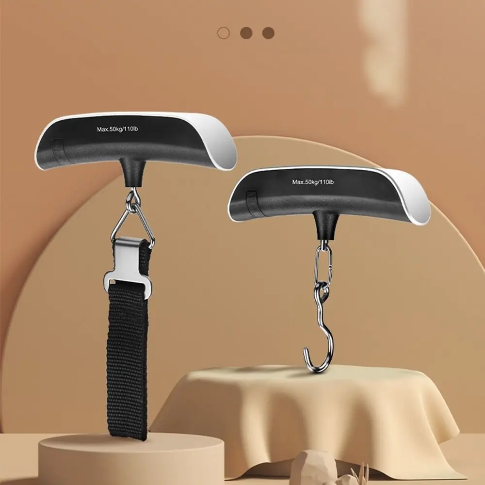 Compact Digital Travel and Fishing Scale - Multipurpose Electronic Luggage Weighing Device