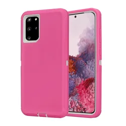 Military Grade Heavy Duty Cover Protective Case - Galaxy Note 9 (Pink White)