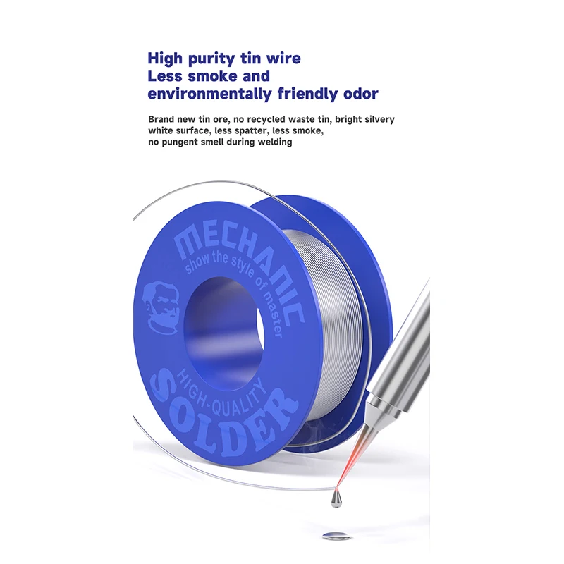 MECHANIC SX-862 wire double rosin core flux 0.3-1.8mm Environmental Protection Tin Wire Tools soldering wire soldering tin wire welding wires