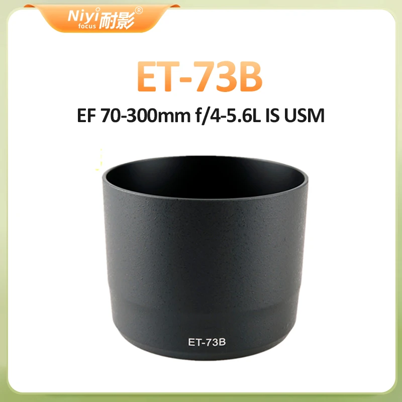 Description Picture 5 of itemEW-73B EW-73C EW-73D EW-78D ES-62II ET-60 ET-64II ET-73B ET-74 ET-83II EW-60CII EW-83F EW-88C ET-60II for Iconic Brand Camera Lens Hood