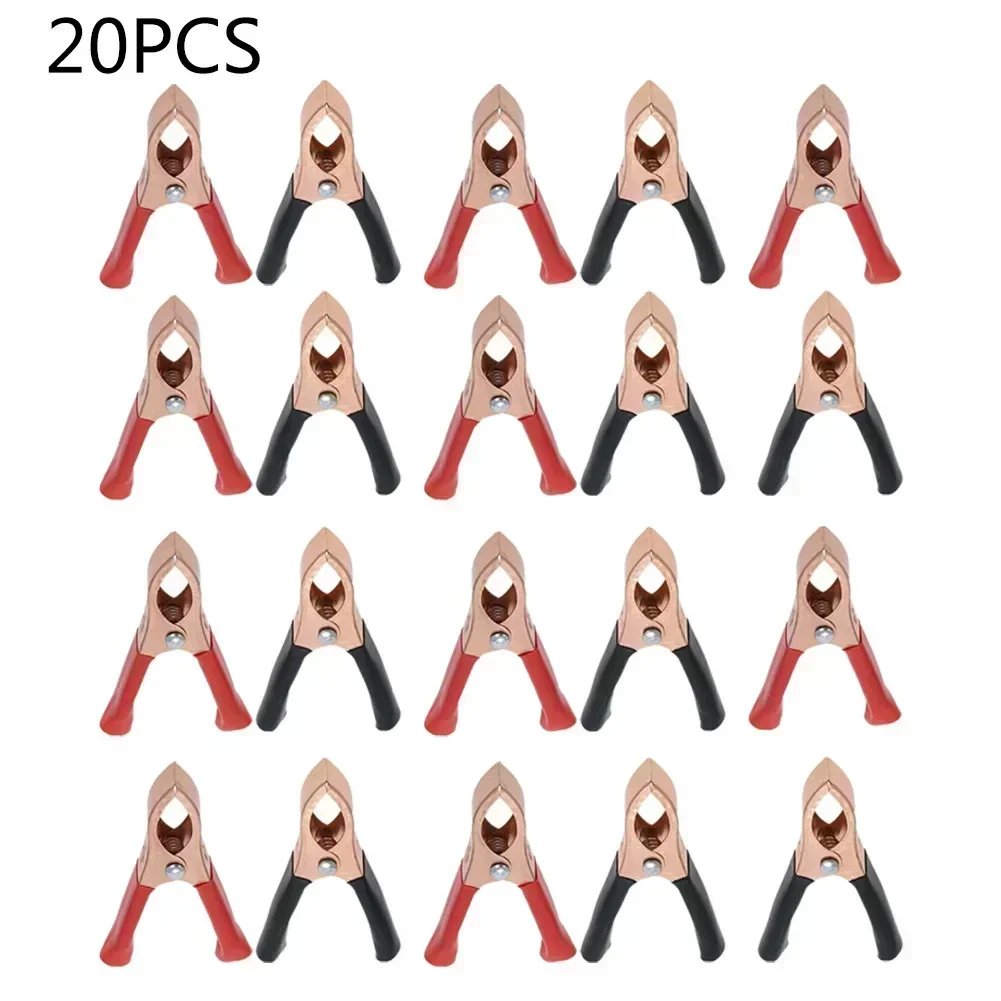 Alligator Clips Car Clips Connector Battery Clamps Test Lead 2/10/20pcs