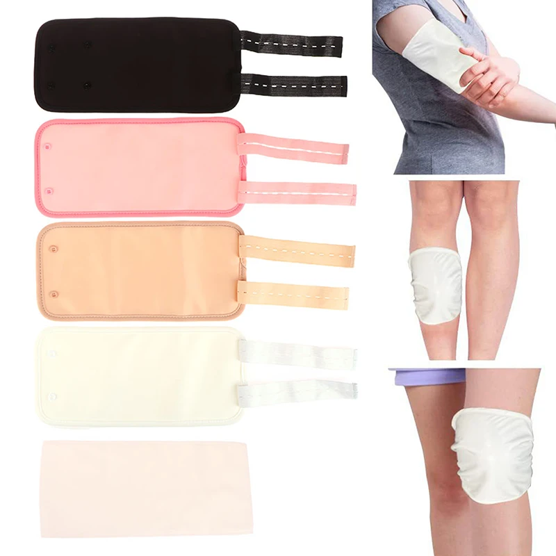 

Knees Arms Calf Castor Oil Pack Reusable Organic Castor With Adjustable Elastic Band Comfortable Neck And Waist Castor Oil Pack