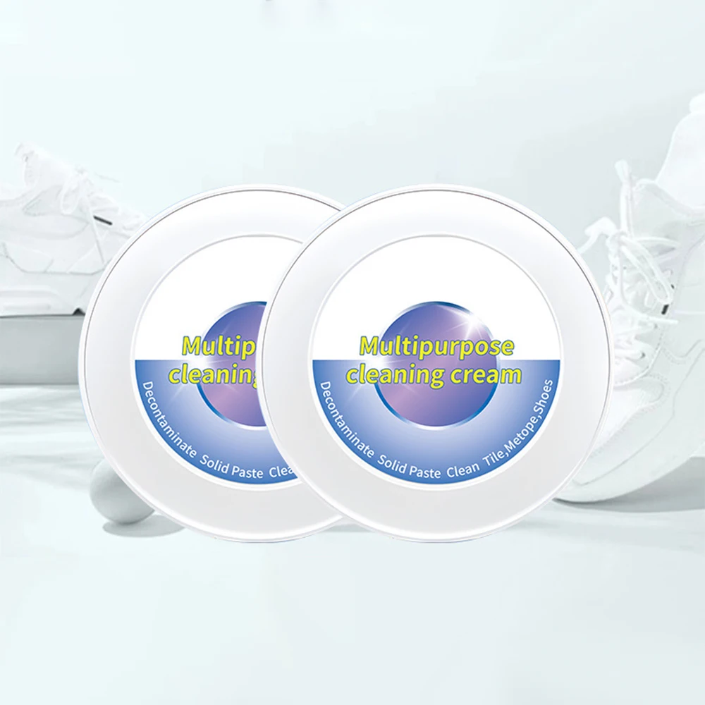 

260g Decontaminations Shoe Cleaning Cream Lasting Anti-oxidations Daily Washing Gream Cleaning Tools For Shoes Limpieza Hogar
