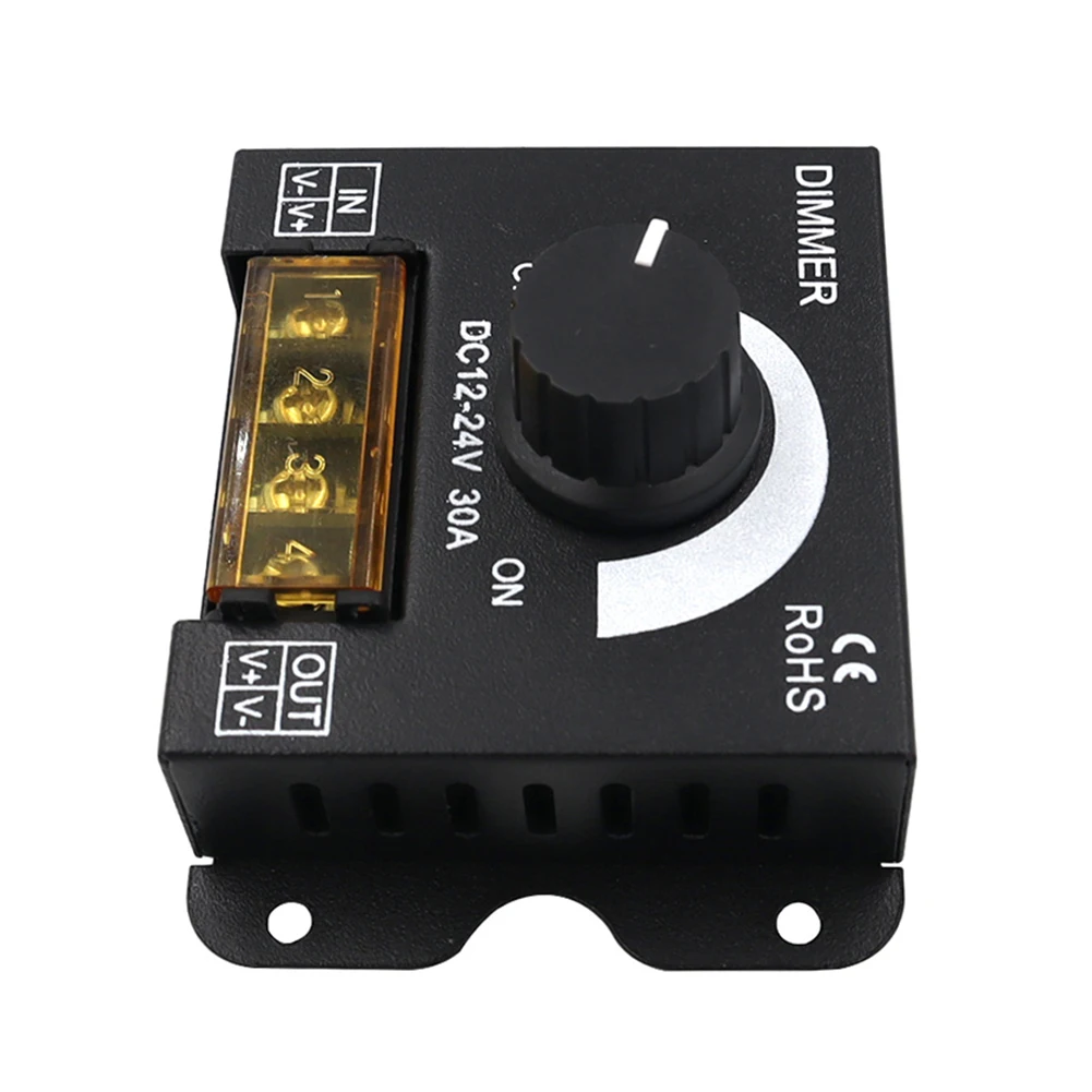 DC 12V-24V LED Dimmer Switch 30A LED Monochrome Controller PWM Digital Stepless Dimming for Lamp Strip Single Color Lamp led dimmer switch led strip controller led strip switch led dimmer controller lamp dimmer