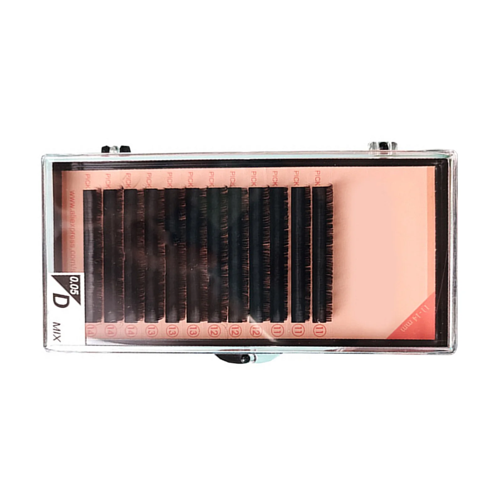 Pestañas postizas suaves, ligeras, densas, sin nudos, reutilizables, profesionales, extensiones de pestañas postizas DIY