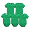 Kavkas Baby Boy Clothes 3 5 Pcs/Set 100% Cotton Summer Girls Bodysuit Short Sleeve Newborn 0-3M Clothing 6