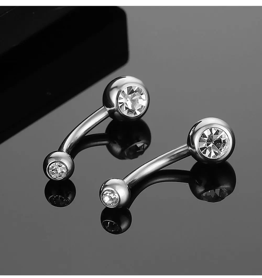 Piercing Nombril étoile 7mm Rose - Piercing