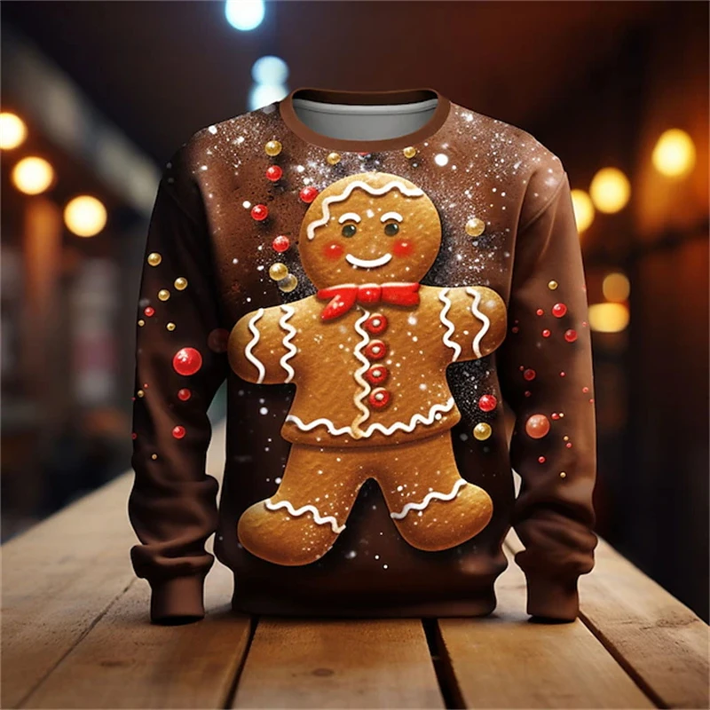 Sweat Noël Petit biscuit unisexe 10 Sweat Noël Petit biscuit unisexe