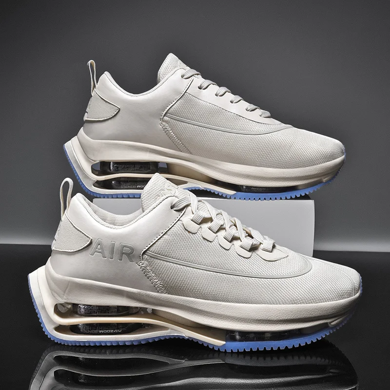 

Кроссовки мужские/женские с двойной воздушной подушкой, дизайнерские легкие брендовые Сникерсы для бега и баскетбола, Спортивная повседне...