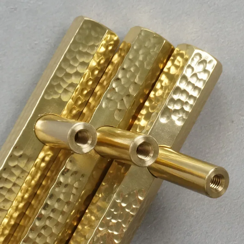 e gaveta, longo Handmade Hammer Pattern, High-End Hardware, decoração de casa