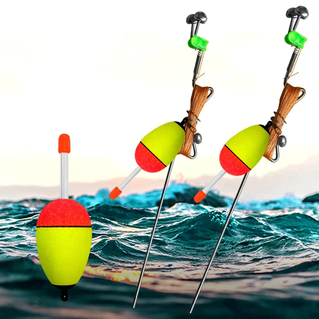 EVA Luminous Fishing Floats Big Belly Bubble Foam Bobber Floater Bait Night  Light Sea Fishing Offshore Buoy Angling Fish Gears - AliExpress