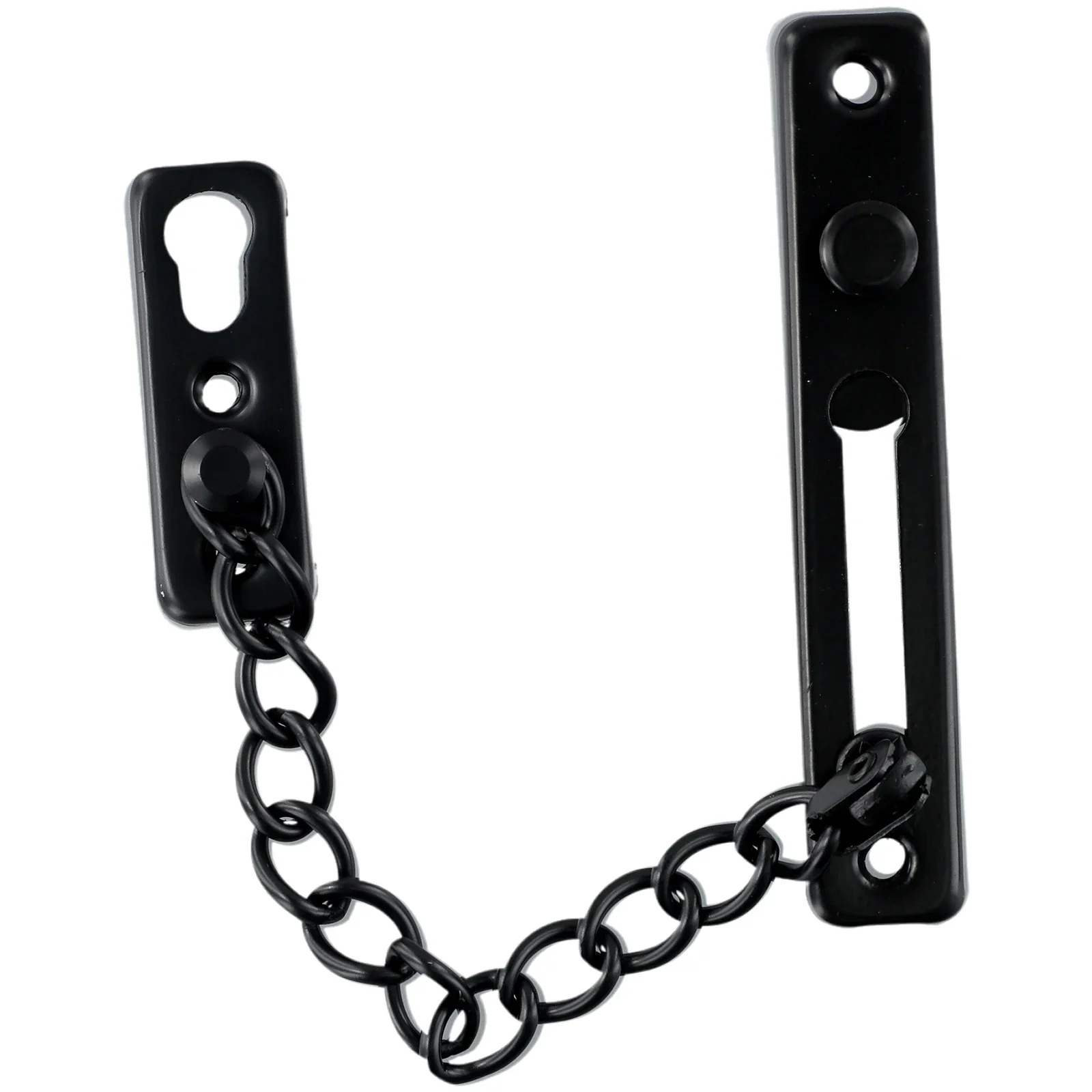 Door chain lock Door Chain Lock Stainless Steel Security Chain Guard Spring Anti-Theft Press Heavy Duty Slide Catch Latch Screw Guard Accessory