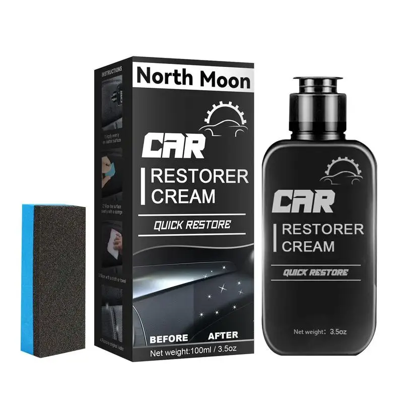 

Auto Restorer Revitalizing Agent Car Refurbish Agent For Leather Parts Interior Exterior Refurbishing For Car Protects Your
