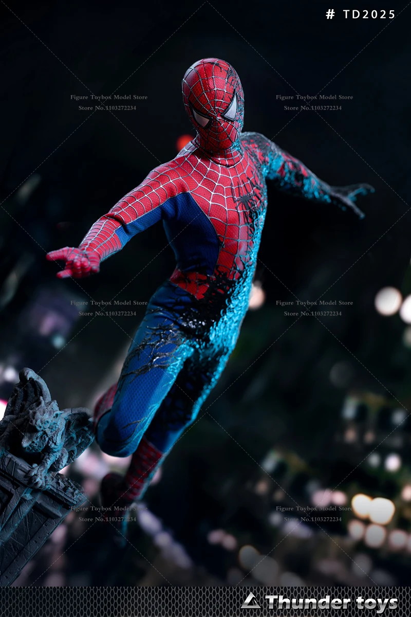Thundertoys-スパイダーマンのヴェノムvillainフィギュア