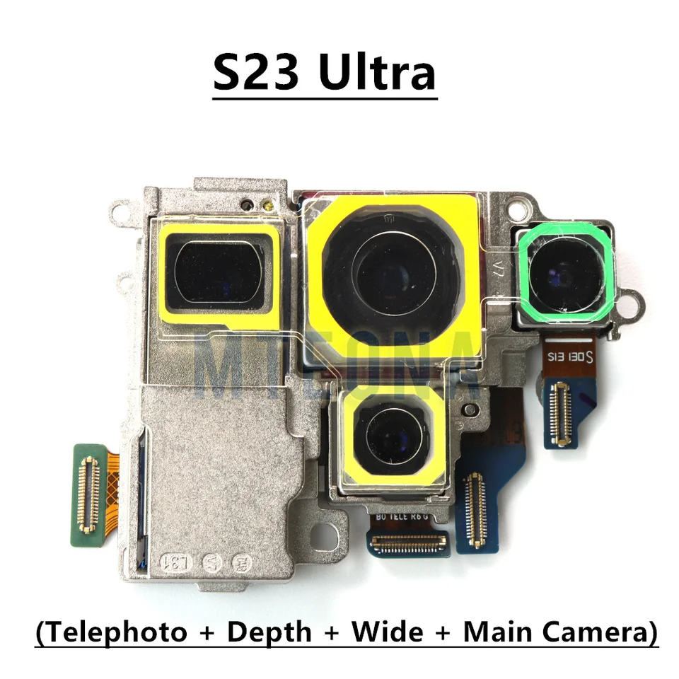 Samsung Galaxy s23ウルトラ5gカメラセット、望遠、深さ、ワイド