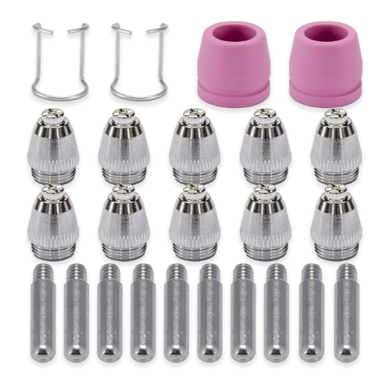 

0.45 Plasma Cutting Consumables Torch Electrode Tip Nozzle For AG60 SG55 WSD60P