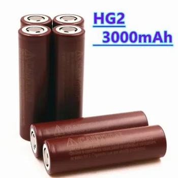 3000mAh 3.7V HG2 18650 batteria batterie ricaricabili al litio ad alta scarica 30A Power Cell