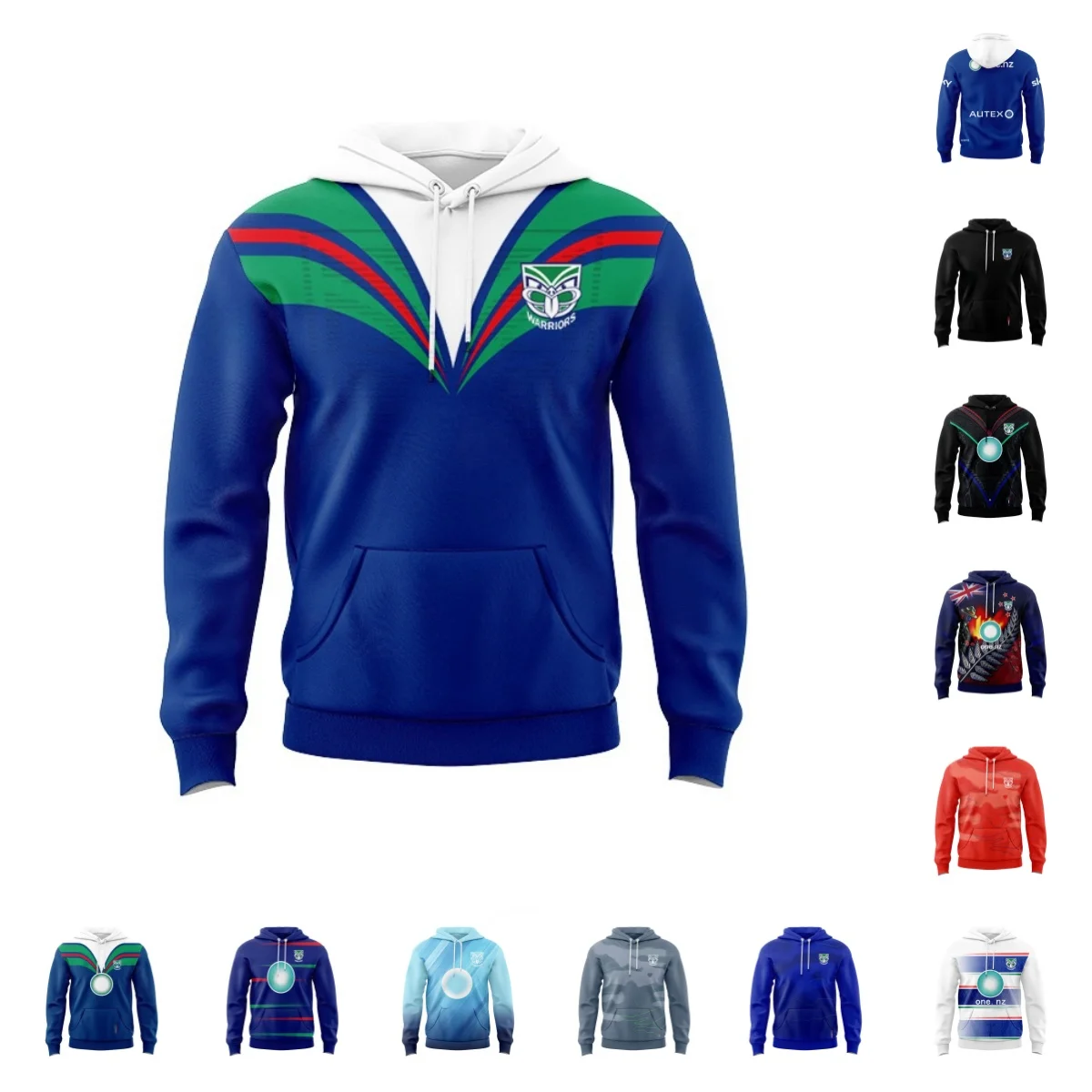 Warriors home and away training/ANZAC/traditional/rugby shirts/high-quality embroidered clothing with multiple styles