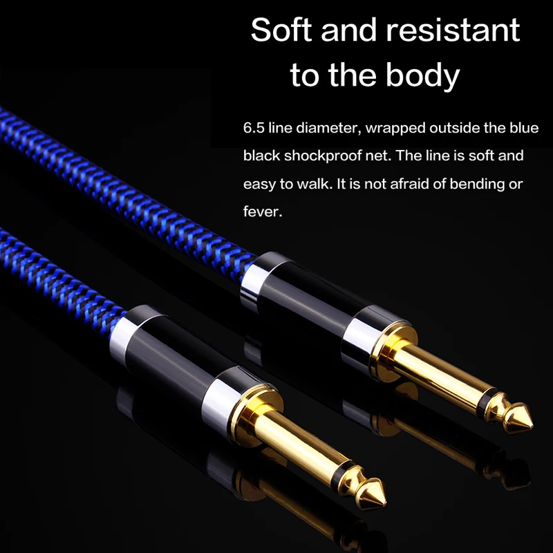 YYTCG Aux Ÿ ̺ 6.5 , 6.5mm-6.5mm  ̺, ϷƮ Ÿ ̽ Ű  ͼ, 6.35mm Aux ̺