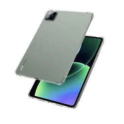 Ultra - Clear Anti - Drop Silicone Tablet Case - Soft TPU Cover with Airbag Protection for Xiaomi Pad 8 Pro (Clear)