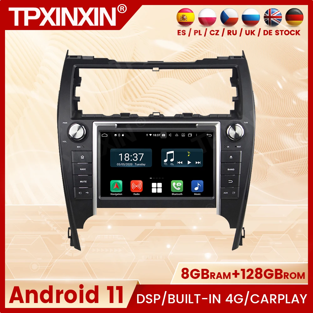 

Automotive Multimedia 2 Din Android GPS Navi For Toyota Camry 2012 2013 2014 Radio Coche With Bluetooth Carplay Stereo Receiver