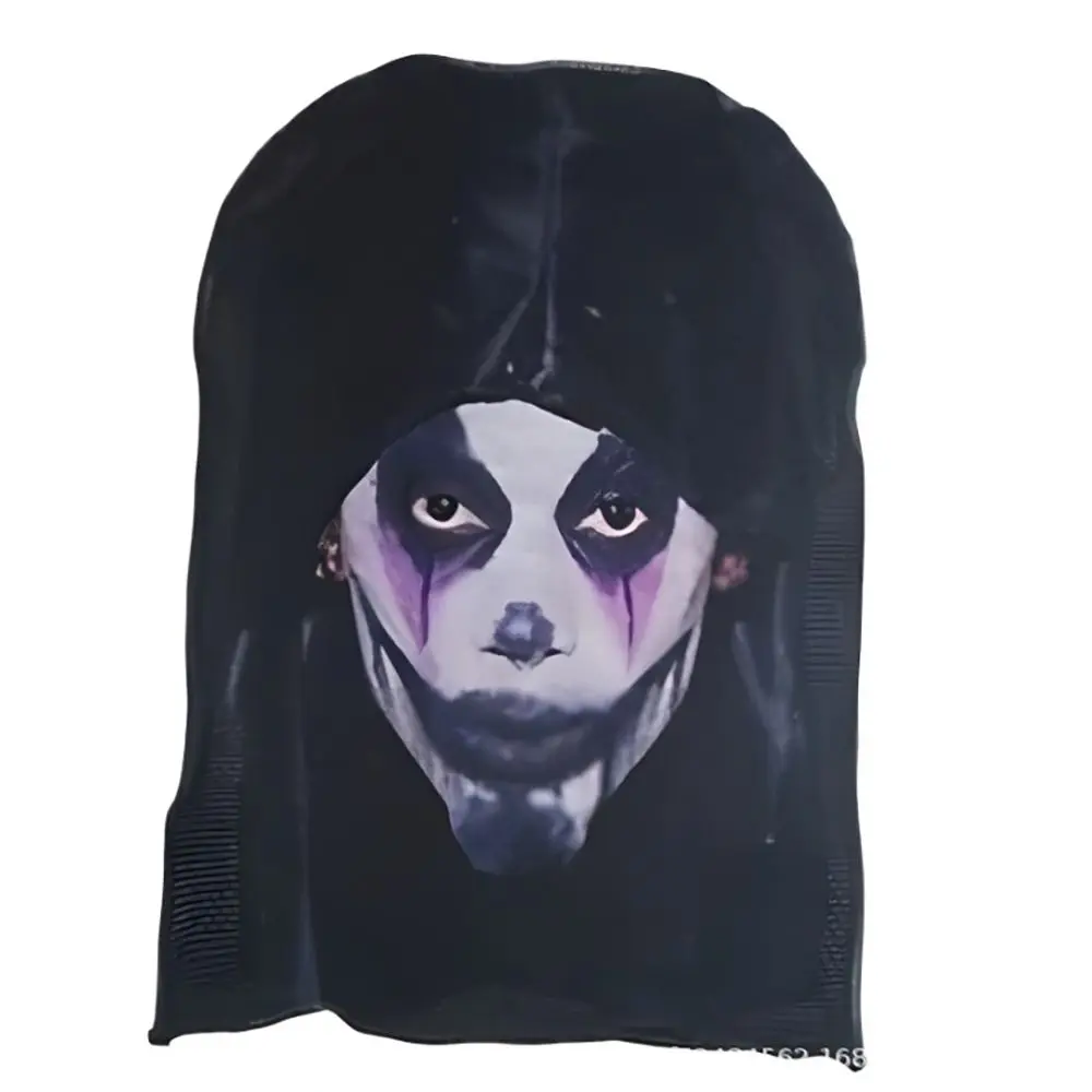 3D Seamless Celebrity Elastic Mesh Face Mask Magic Funny Riding Scarf Neckchief Dust Head Cover Sunscreen Headwear Balaclava