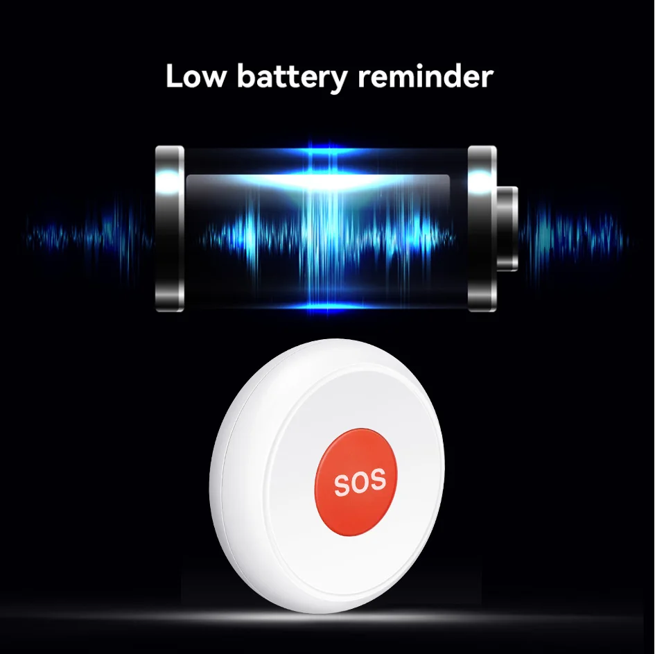 Tuya ZigBee SOS Emergency Butto Elderly Children Alarm Emergency Help Switch Hom
