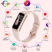 LIGE Amoled Smart Watch Men Smart Band Women Heart Rate Blood Smartwartch Waterproof Smart Bracelet Sport Fitness Tracker 2026