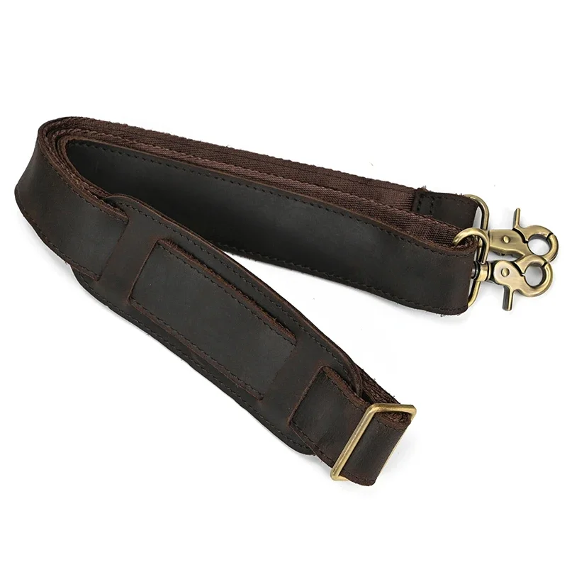 Leather Strap for Messenger Bags Adjustable Shoulder Bag Accessory