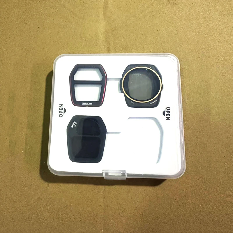 Portable Case Filter Box ND ND/PL CPL UV Filters Dust-proof Anti-lost Protection Box for DJI Air 3S Drone Accessories drone accessories drone accessories case