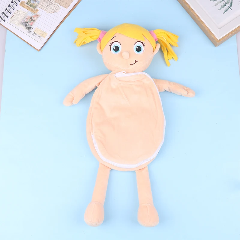 Kid Montessori Toys 3D Puzzle Human Body Anatomy Doll Body Organ Teaching Aids Human Body Anatomy Plush Toy 6