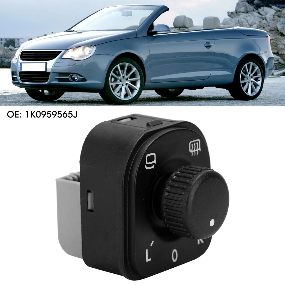 1K0959565J Adjust Knob Mirror Switch Side View Mirror Switch Adjust Knob Mirror Control Switch For   MK5 MK6 2006-2013