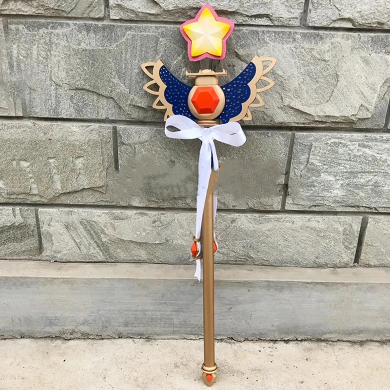 

95CM Princess Connect! Re:Dive Hatsune Magic Wand PVC Staves Cosplay Replica Prop for Masquerade Halloween Party Accessories