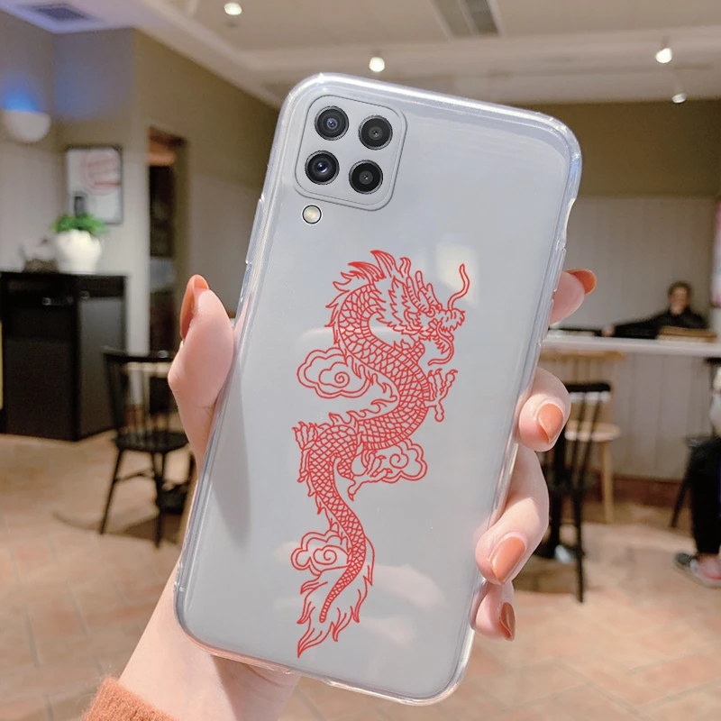 Clear Shockproof Cartoon Cute Silicone Phone Cover - Transparent