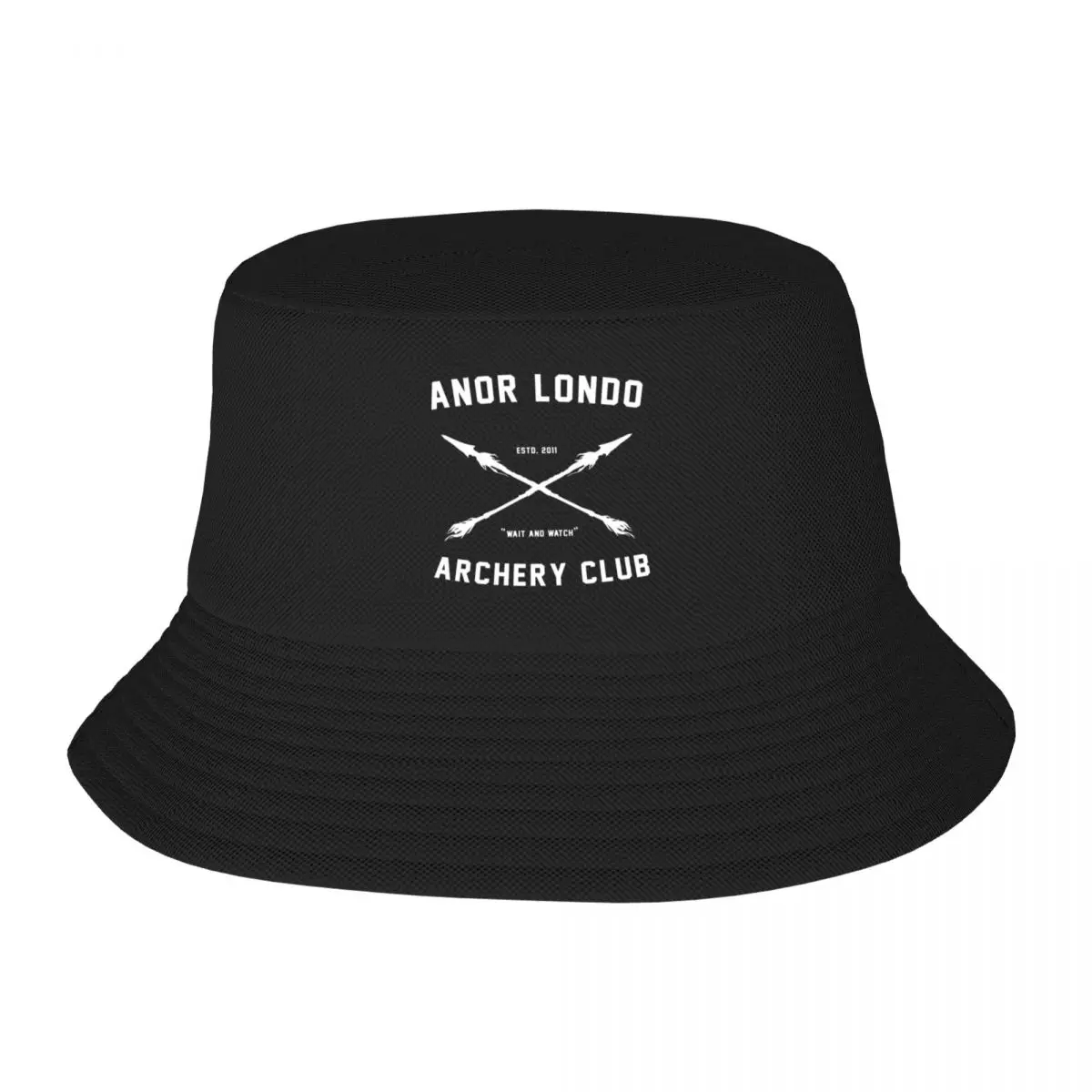 

New Anor londo archery club Bucket Hat cute Fashion Beach Caps For Men Women's