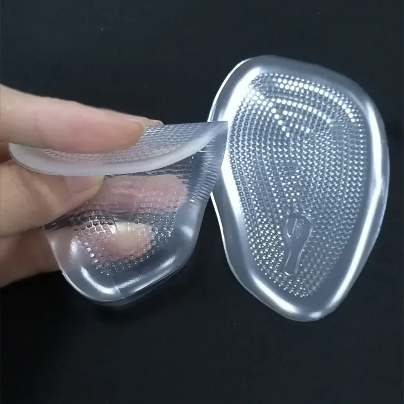 Silicone Pads for Women's Shoes Non-slip Inserts Self-adhesive Forefoot Heel Gel Insoles for Heels Shoe Anti-Slip Foot Pad shoe insoles,heel patch insole,heel protector,heel protector pads,heel insoles,heel cushion insole,heel cushion protector,heel protector patches,forefoot pads,heel grips