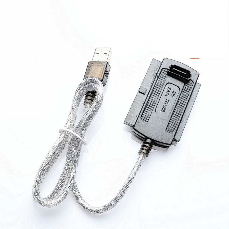Usb 2.0 para Cabo Ide Sata Adaptador de Disco Rígido Cabo Conversor para pc Laptop em S-ata 2.5 in 3.5 in