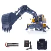 1/14 LESU Aoue ET30H RC Hydraulic Excavator  Wheeled RTR Radio Control Truck Model Pump Valve Light Toys for Adult THZH1206-SMT9 1