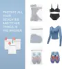 3Pcs Durable Honeycomb Mesh Laundry  Reusable Washing MachinesBags clothes lingerie bra for Delicates 12 x 16 Inches (3 Medium) 5