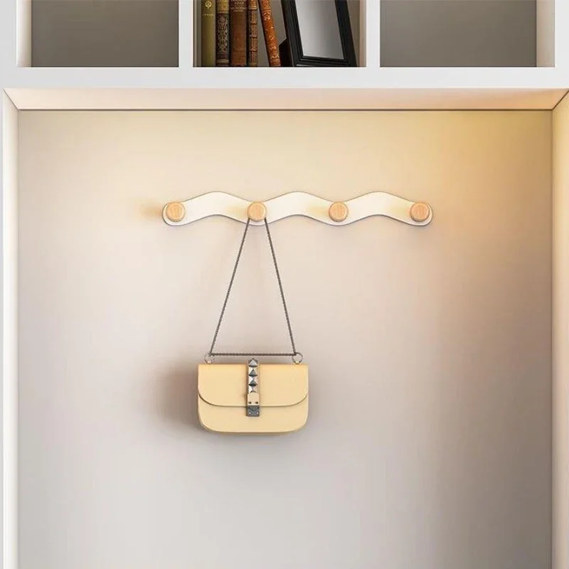 شماعة معطف جدار جبل الإبداعية موجة الحديد السنانير...