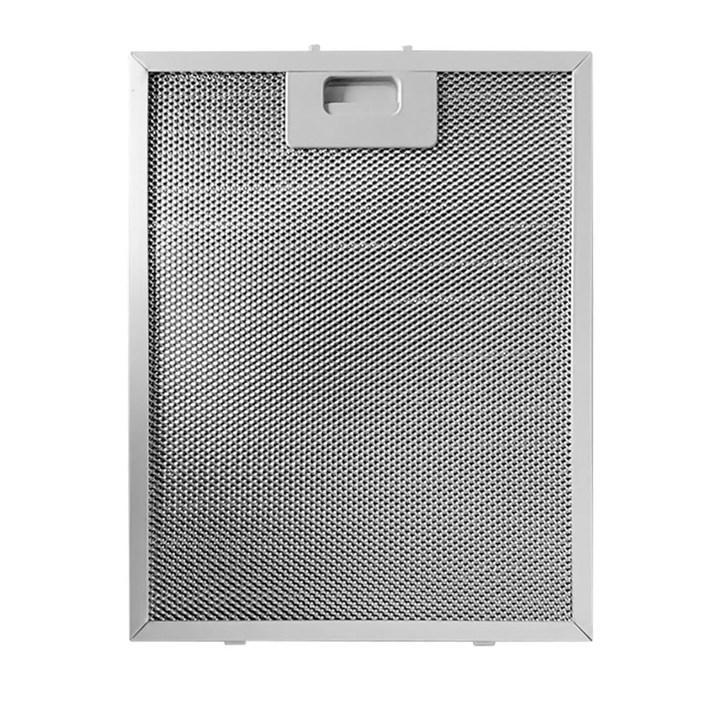 Cooker Hood Filter Range Hood Filter Silver Cooker Hood Filters Metal Mesh Extractor Vent Filter 340x270x9mm 5 Layers Aluminized Grease Kitchen Tools
