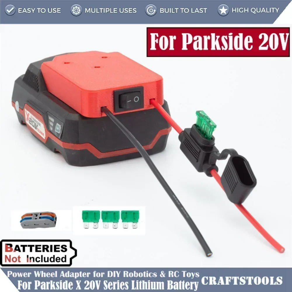 Adattatore per ruote motrici 14AWG per connettore di alimentazione adattatore-per-ruote-motrici-14awg-per-connettore-di-alimentazione