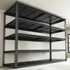 78" H Garage Shelving, 55" W Storage Shelves 3000LBS Heavy Duty Shelving 5 Tier Adjustable Metal Shelving Unit 1