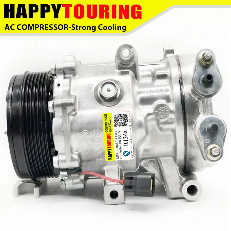 SD7V16 AC Compressor for Changan Eado 2015 2016 2017 2018 2019 2020 ...