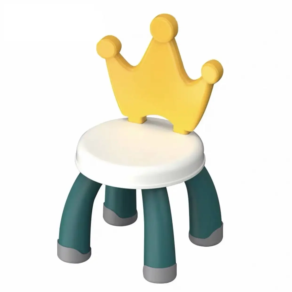 детский стульчик Taburete Madera Children's Stool Back Chair Plastic Thickened Baby Cartoon Family Seat Non-slip Eating Bench